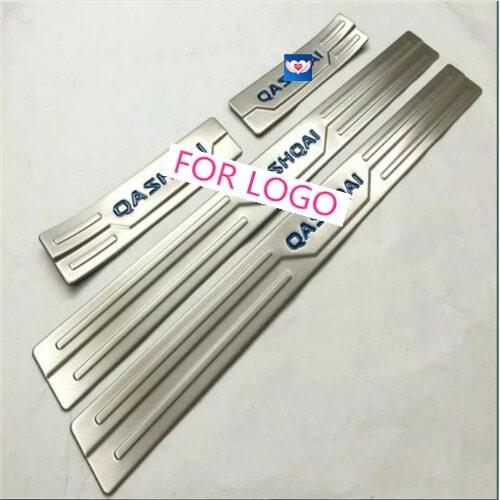 FOR NISSAN QASHQAI J11 2014-2016 threshold REAR BUMPER PROTECTOR OUTER INNER CARGO DECK PANEL COVER BOOT SILL PLATE Accessories