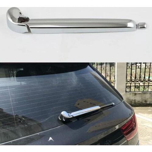 New ABS Car Trim For Audi Q7 2016 Rear Rain Wiper Cover Exterior Auto Styling Molding