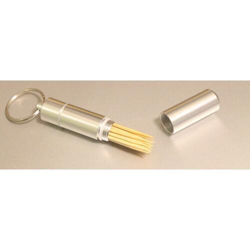 2017 new Portable toothpick box toothpicks extinguishers aluminium outdoor sports gifts
