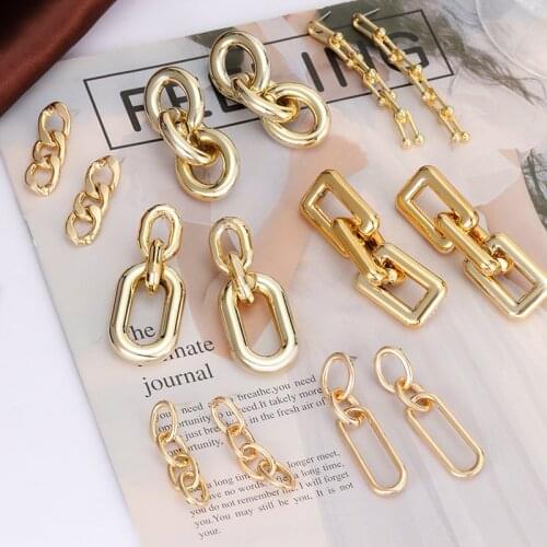 New Fashion Earrings 2021 Trend Jewelry Geometric Gold Metal Drop Earrings For Women Statement Gothic Vintage Party серьги Gift