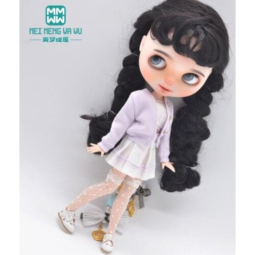 Blyth Doll Clothes fashion cheongsam, denim, T-shirt for Blyth Azone1/6 doll accessories