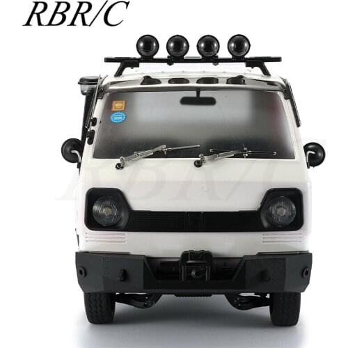 RBR/C Round And Square Car Roof Light DIY Upgraded Accessory MN86SK, MN86 G500, MN90 99 99S 99SA, WPL D12 RC Remote Control Car