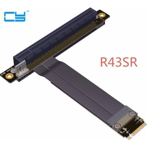 M2 NGFF NVMe interface extension cable to PCIE x16 graphics built-in adapter M.2 16x ADT