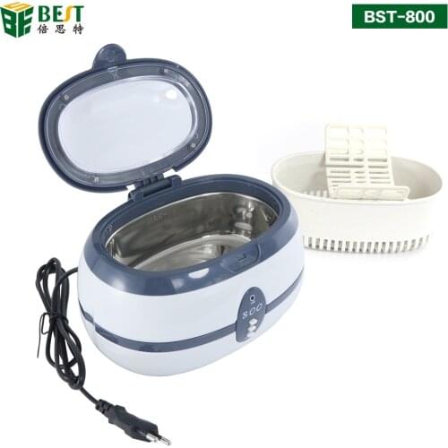 Ultrasonic Cleaning Machine 40KHz High Frequency Vibration Wash Cleaner Washing Jewelry Glasses Circuit Board Mini Sonic Bath