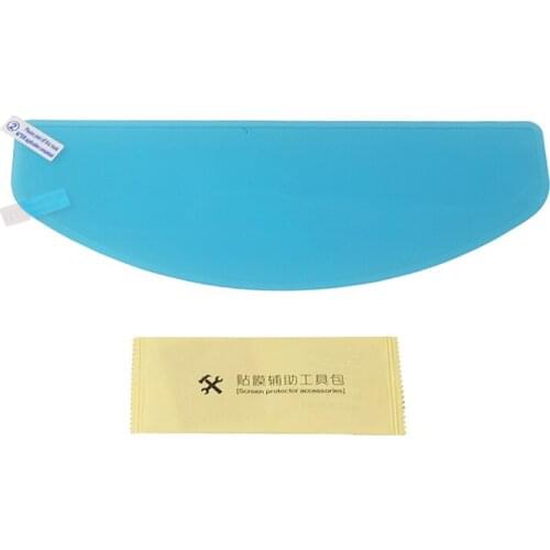Universal Fit Motorcycle Helmet Shield Anti-Fog Film Insert - Adhesive Base Clear Visor Lens Film Anti-Fog, Waterproof