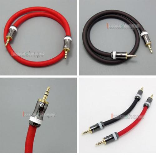 LN004371 3.5mm Pailiccs 6N OCC Silver P Shield Headphone AMP Amplifier audio DIY cable