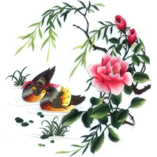 100% silk thread Embroidery kit / Suzhou Classical Embroidery Chinese traditional art of embroidery/Cross Stitch Kits / embroid