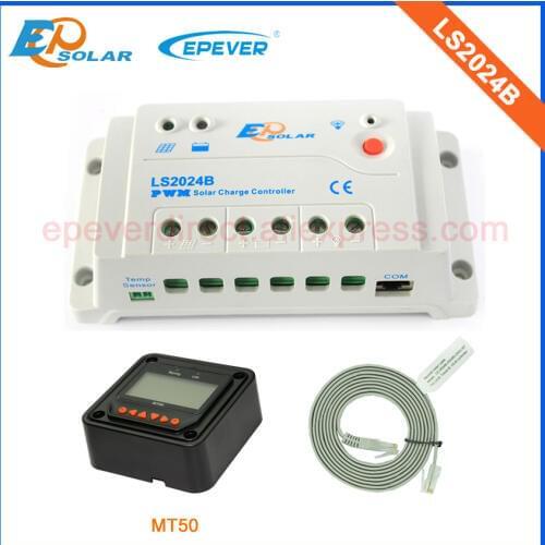 12V 20A PWM EP series high quality Solar controller LS2024B 20amps MT50 remote Meter EPSolar Brand Original supply