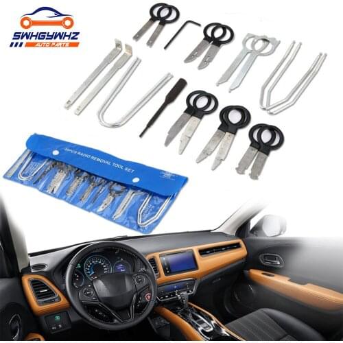 20pcs Portable Auto Car Radio Panel Door Clip Panel Car Audio Remover Installer Pry Kit Repair Tool Pry Tool Hand Tools