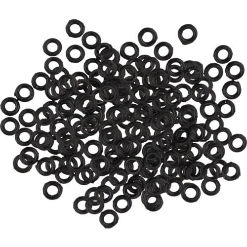 200 Pack Rubber Dart O Rings 2BA Aluminum Darts Stem Shaft Tightening Grip