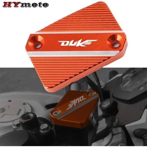For KTM DUKE 125 200 250 390 690 RC Newest Motorcycle CNC Aluminum Front Brake Fluid Reservoir Cover Cap Orange Accessories