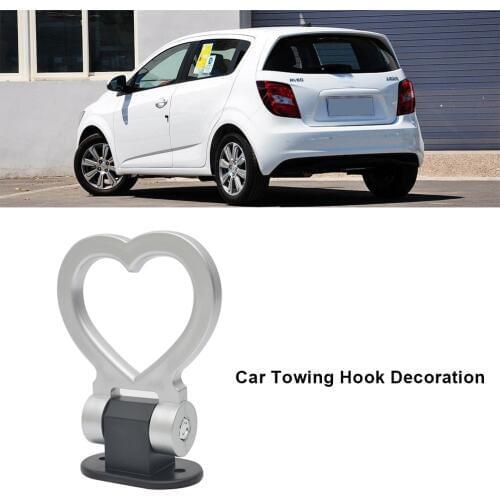 Car Towing Hook Decoration Trailer Hook Eye Towing Front Rear Towing Trailer Hooks Decoration
