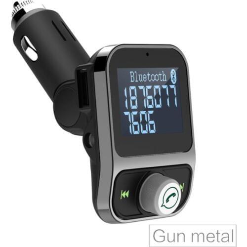 20pcs FM Transmitter Wireless Bluetooth FM Handsfree Car Kit LCD Audio Car MP3 Player 3.5mm AUX Adatper HY88