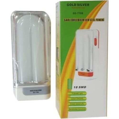 Gold Silver GS-7708 18 LED Searchlight