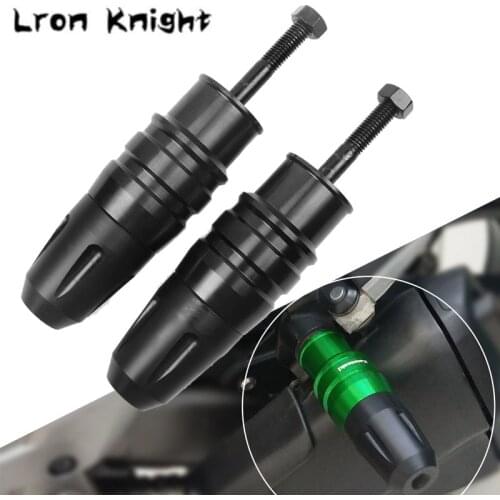 For SUZUKI GSX-R600 GSX-R750 GSX-R1000 GSXR 600 750 1000 GSX-R Motorcycle CNC Frame Crash Pads Exhaust Sliders Crash Protector