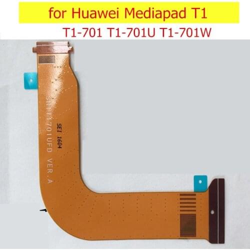 For Huawei MediaPad T1 T1-701 T1-701U T1-701W Connect LCD Ribbon Flex Cable Main board Motherboard Flex Cable Repair Parts