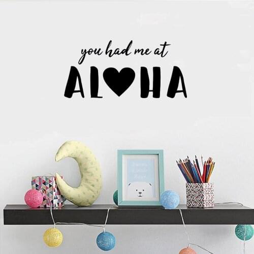 You Had Me At Wall Sticker Quote Wall Decal Home Decoration For Living Room Bedroom Lover Vinyl Art Mural dw11000