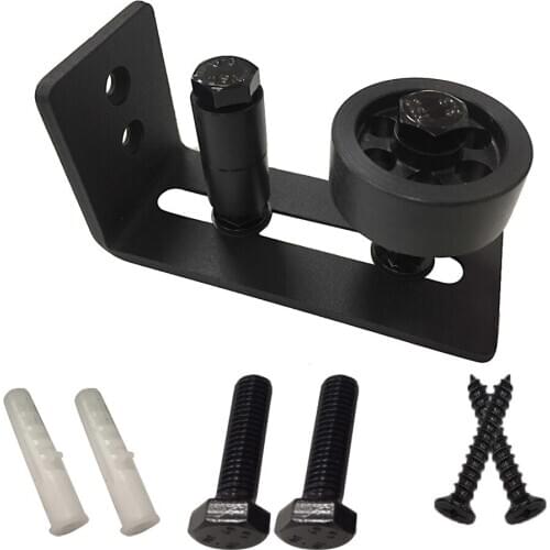 8 In 1 Setup Adjustable Wall Mount Roller Stay door Guide set Channel guides