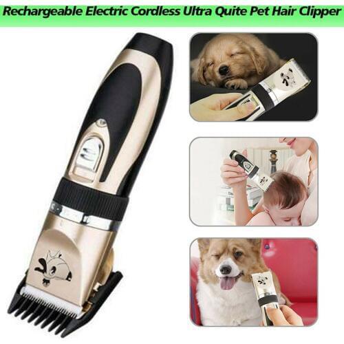 New Hot Pet Shaver Hair Clipper Set for Dogs Cat Kitten Puppy Haircut Accessories Low Noise Supplies SMR88