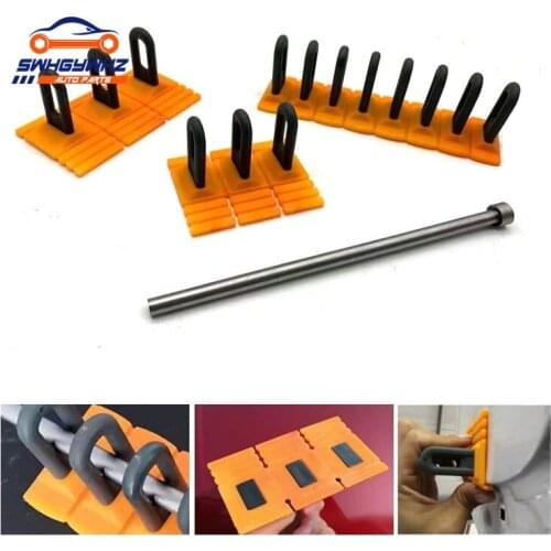 New Car Paintless Dent Repair tools kit Tabs Glue Tabs Dent Puller Orange Dent Puller Kit