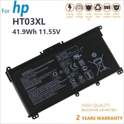 Genuine HT03XL Laptop battery For HP 14-CE000 15-CS0037TX 15-cw1000AU 15-da0043TX 17g-cr0000TX 15s-dy0002TX 15s-du1008TX 14-dh
