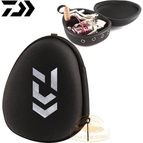 Daiwa Portable Fishing Reel Bag Accessories Protective Outdoor Case Cover Box Pouch Fishing Bag High Quality Fish Wheel Storage