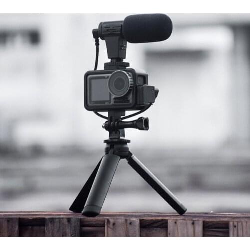 Bluelans Microphone Frame Tripod Holder Adapter Accessories Kit for Osmo Action Camera