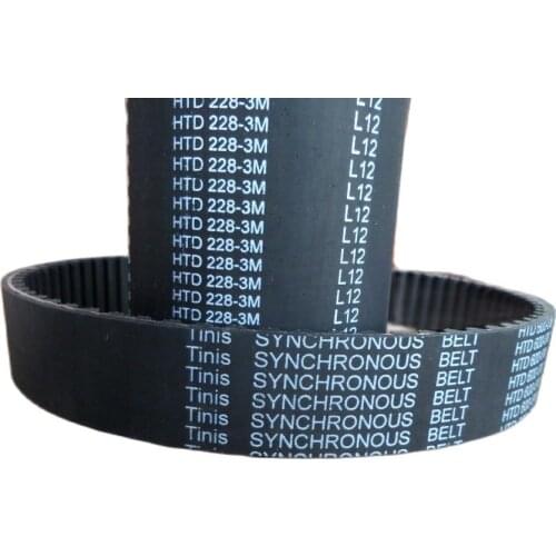 Tinis HTD 228-3M Synchronous Belt, Timing Belt,Transmission Belt