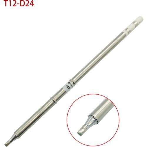 T12-D24 Electronic Tools Soldeing Iron Tips 220v 70W For T12 FX951 Soldering Iron Handle Soldering Station Welding Tools