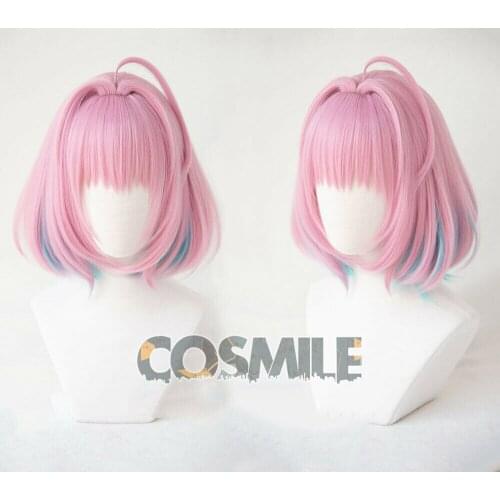 The Idolmaster Cinderella Girls Starlight Stage Yumemi Riamu Cosplay Hair Wig Human Hair WW