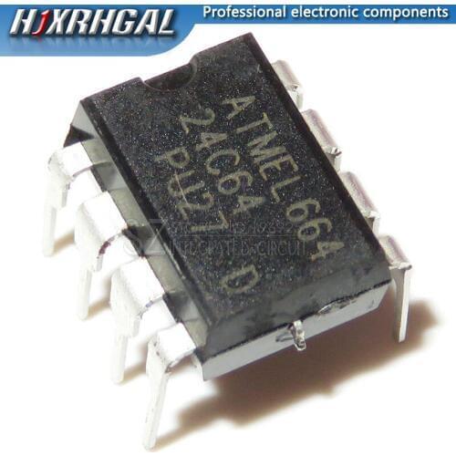 1PCS AT24C64 AT24C64ADIP8 DIP 24C64 DIP