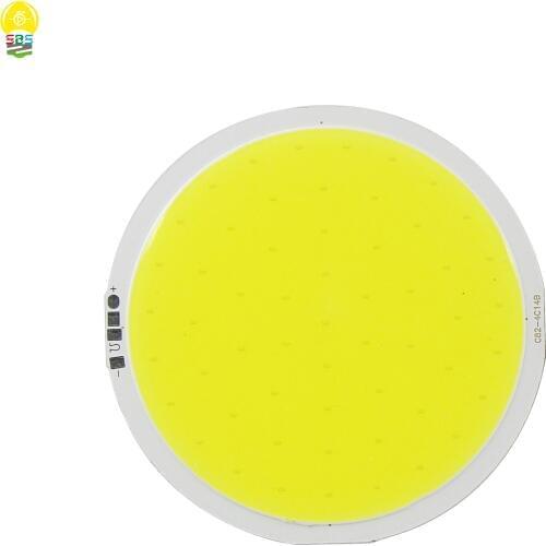 12V-14V DC input 82mm round led panel cob chip on board cold white 8w led cob bulb Module Light Emitting Diode