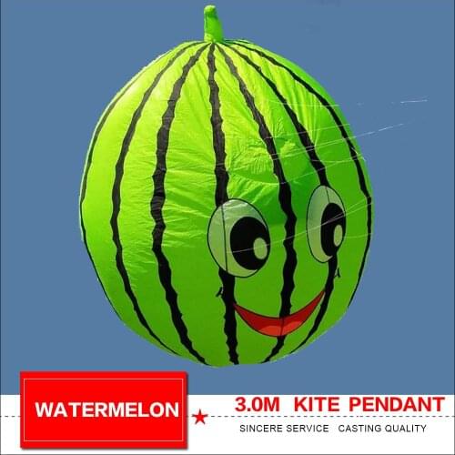 3m watermelon pendant soft kite