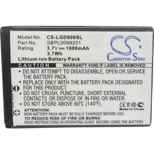 Cameron Sino 1000mAh Battery for LG BL40 Chocolate,GD900,GD900 Crystal,LGIP-520N,SBPL0099201