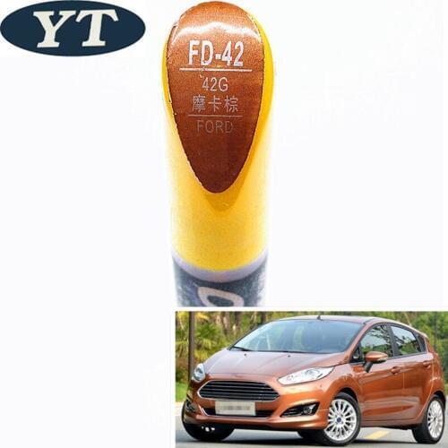 Car scratch repair pen, auto paint pen BROWN color for Ford ecosport,kuga, focus,s-max,fiesta ,car painting pen