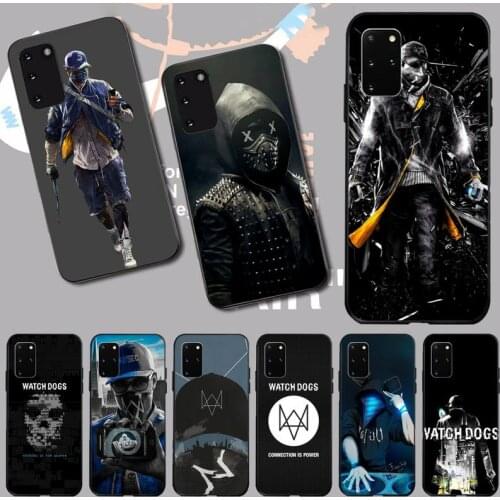 PENHUWAN Watch Dogs Phone Case for Samsung S20 plus Ultra S6 S7 edge S8 S9 plus S10 5G