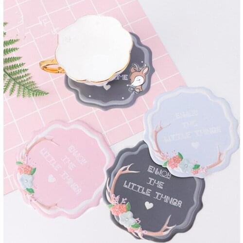 Japanese Style Insulation Table Mat Silicone Table Mat Cute Non-slip Bowl Mat Tea Coaster Place Mat