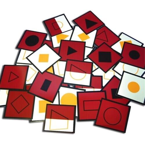 1 Set Carls Cards Carl Training Cards for Vision Inhibition Visual Memory Identification