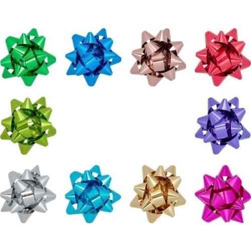 Kikajoy Package Ornament Colorful Metallic 100'lü party material