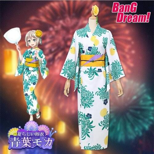 Cosplay Costume Anime Bang Dream! Aoba Moca Afterglow Christmas Halloween Free shipping CG881ZT
