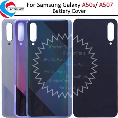 For SAMSUNG Galaxy A50s Battery Cover Rear Door Back Housing Case For SAMSUNG A50s A507 A507F Battery Cover