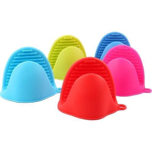 Microwave Silicone Glove Durable Heat-Resistant Gloves Oven Heat Insulation Waterproof Cooking Non-slip Mitt LX9034