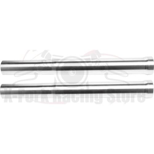 Outer Front Silver Fork Tubes Pipes Pair For SUZUKI TL1000R 1998-2001 1999 2000 51130-02FA0-000 500mm