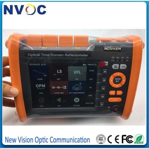 NOVKER NK5600 OTDR 30/32DB 80km 1310/1550nm With VFL OPM Light Source Fiber Optical OTDR DHL FREE SHIPPING