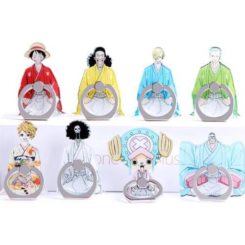 UVR Mobile Phone Stand Holder Anime Character Finger Ring Smartphone Holder Stand For iPhone 11 Huawei Xiaomi All Phone