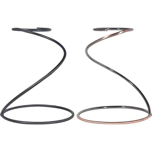 Durable Iron Spiral Coffee Filter Dripper Holder Rack Hand Brewing Pots Coffee Kettle Dripper Stand for Home Kitchen Accessory