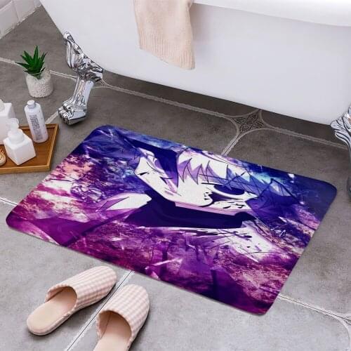 Hunter Killua Zoldyck Anti-slip Doormat Vacuuming Water Absorbing Kitchen Bedroon Bath Floor Mats Home Entrance Home Decora