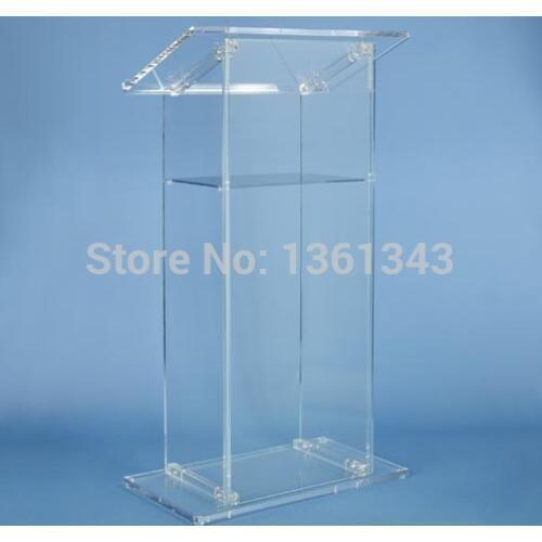 Clear acrylic podium/Custom .acrylic podium Acrylic Lectern/Plexiglass Pulpit.acrylic podium