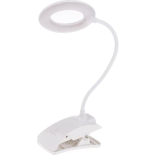 LED Lamp Light Foldable Permanent Nail Eye Make Up Lighting Table USB