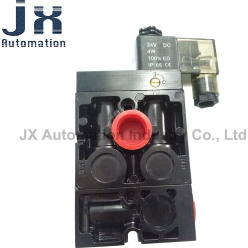 Taiwan HINAKA 4-Port 2-Position Solenoid Valve HNP424S DC24V 1B 3B For Cutter Cylinder